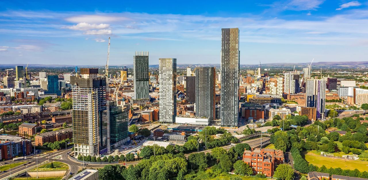 Qatar Airways Manchester Office in England
