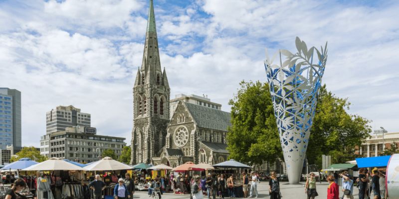 Air New Zealand Christchurch Office in New Zealand