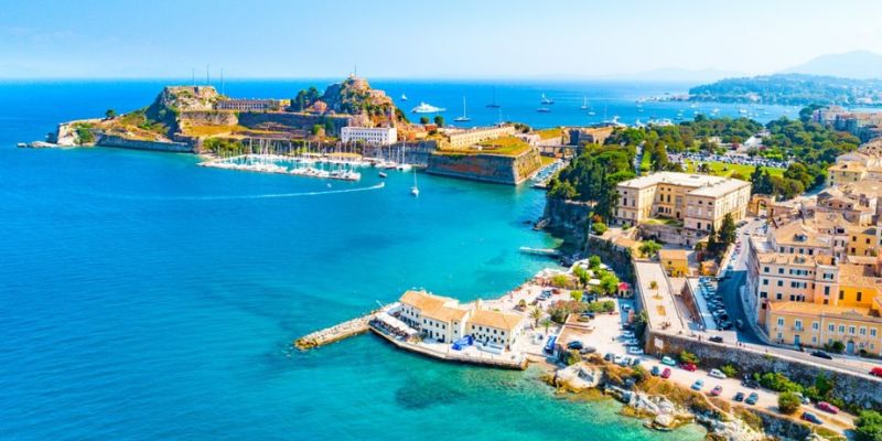 Bmibaby Airlines Corfu Office in Greece