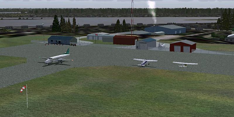 Perimeter Aviation Shamattawa Office in Canada